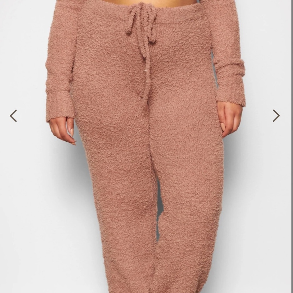 NWT SKIMS Cozy Knit Jogger Rose Clay Size 2X/3X